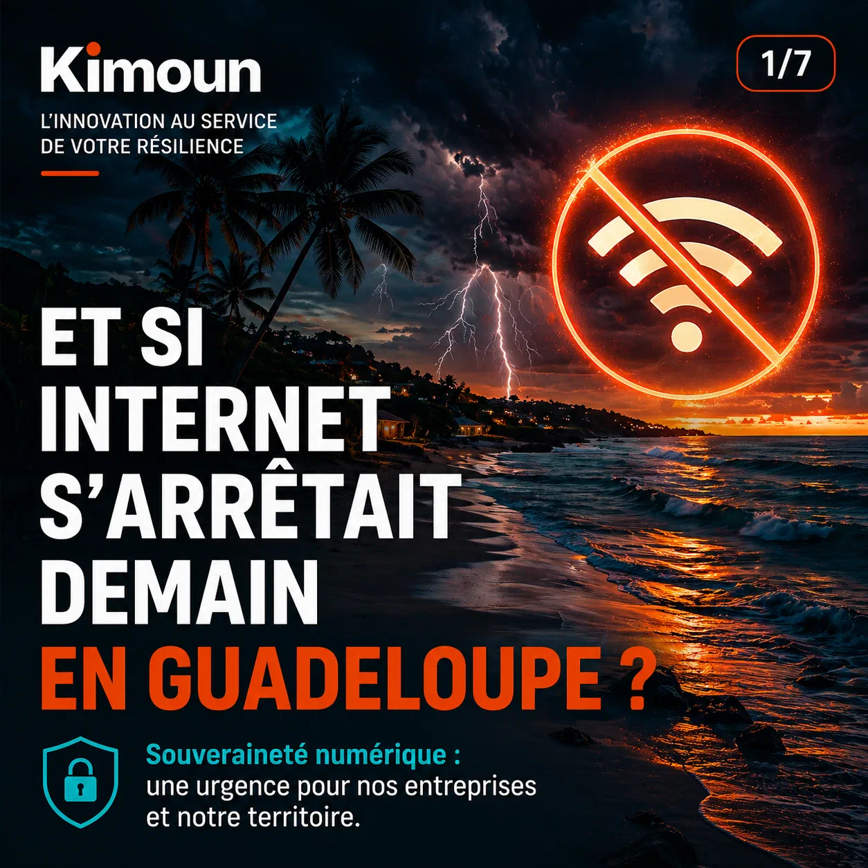 Et si Internet s'arrêtait demain en Guadeloupe ?