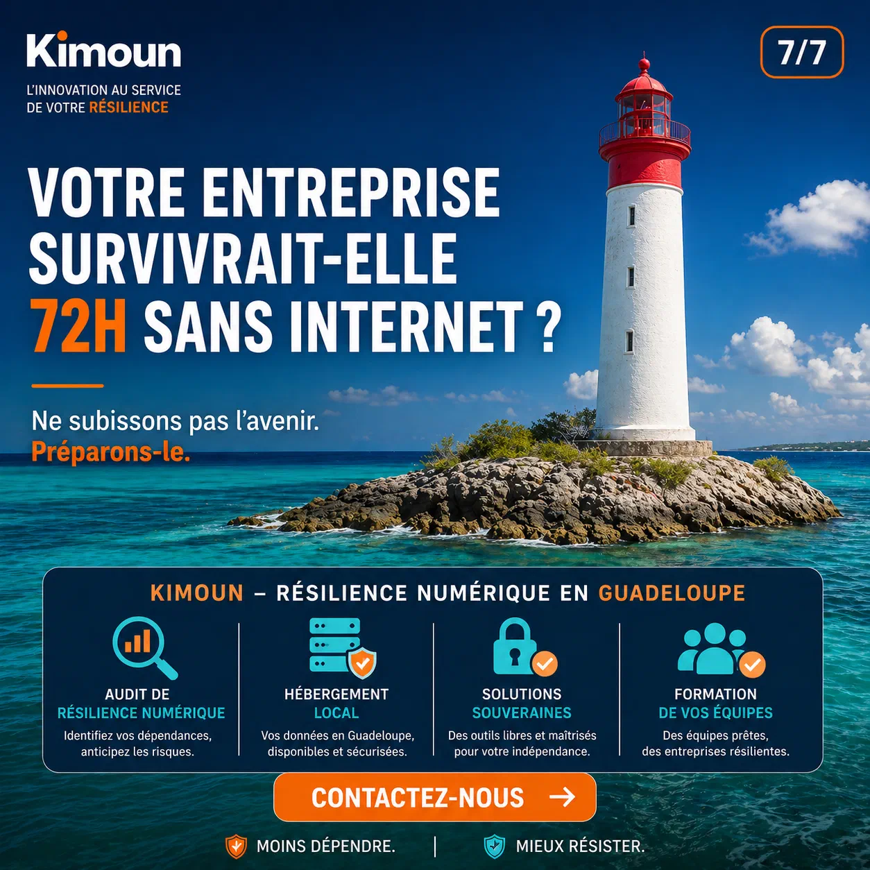 Votre entreprise survivrait-elle 72h sans Internet ?